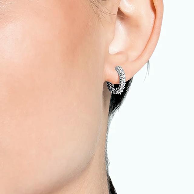 SWAROVSKI スワロフスキー フープピアス ミニ MINI HOOP CZWH