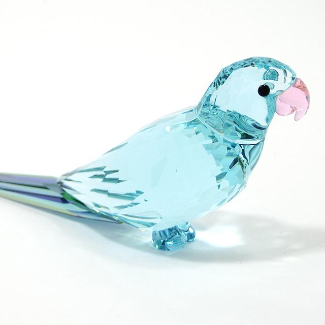 ◇未使用◇ Jungle Beatsブルーのインコ Paco スワロフスキー スワロフスキー Jungle Beats ブルーのインコ Paco SWV5-574-519
