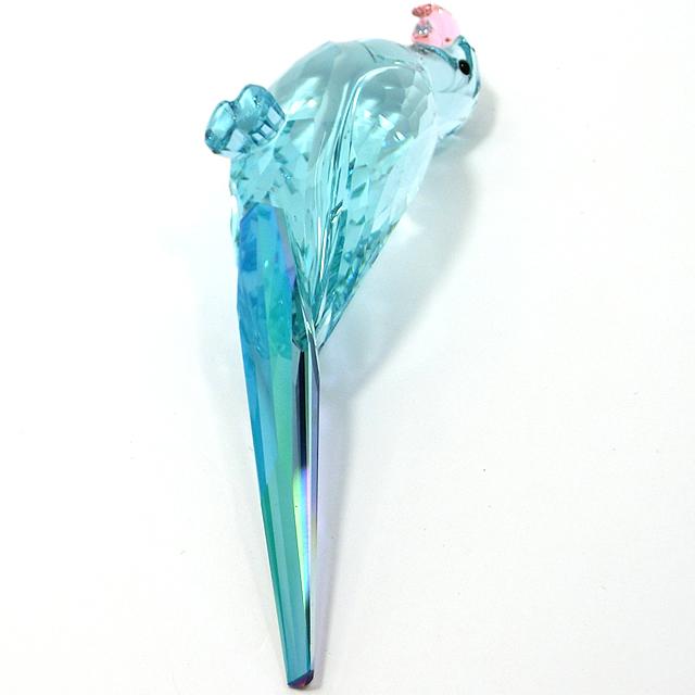 ◇未使用◇ Jungle Beatsブルーのインコ Paco スワロフスキー Jungle Beats Blue Parakeet Paco | Swarovski