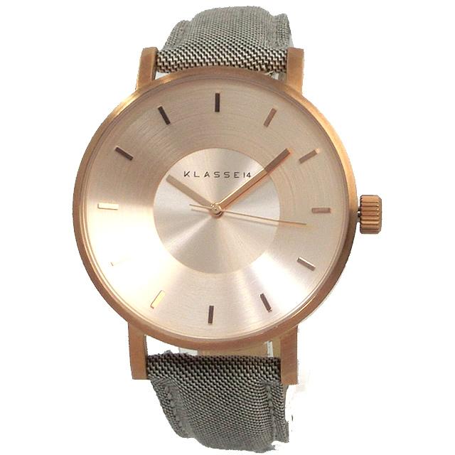 KLASSE14 ローズゴールド ブラウン42mm