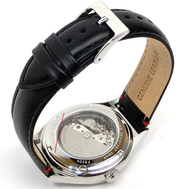 フルボ デザイン 腕時計 自動巻 F8204SBKBK メンズ レザー Furbo Design CAMOUFLAGE JAPAN MOVEMENT  MIYOTA メーカー保証付 997168