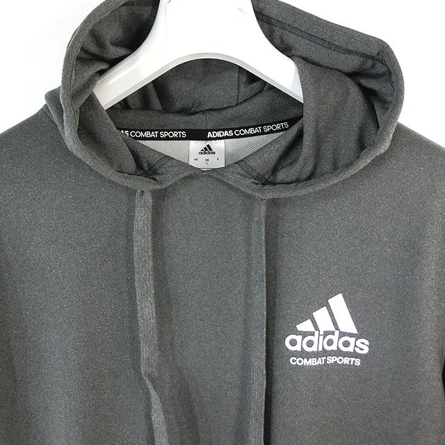 アディダス コンバット スポーツ フーディ パーカー 長袖  スウェット トップス メンズ adidas combat sports CREWNECK ADICLHD03 吸汗性・速乾性 SPR10｜pre-ma｜23