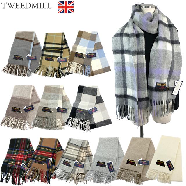 TWEED MILL TWEEDMILL ツイードミル 大判 ストール マフラー TWEED MILL TWEEDMILL ツイードミル 大判 ストール マフラー
