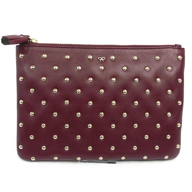 アニヤハインドマーチ ポーチ - レッド