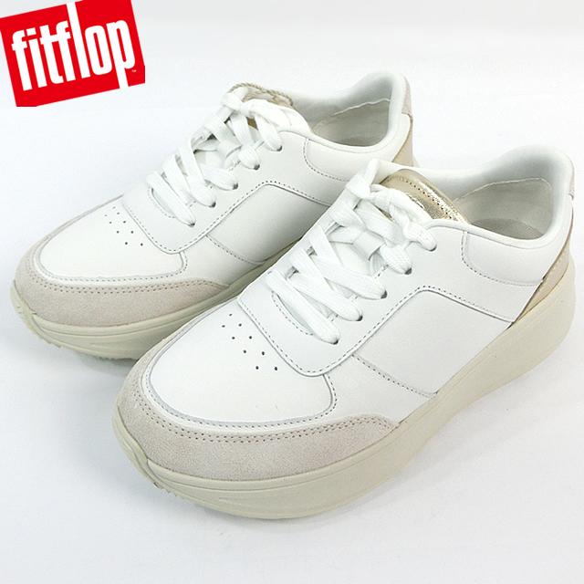 FitFlop ホワイト スニーカー 厚底 FitFlop（フィットフロップ） 【アウトレットセール】フィットフロップ
