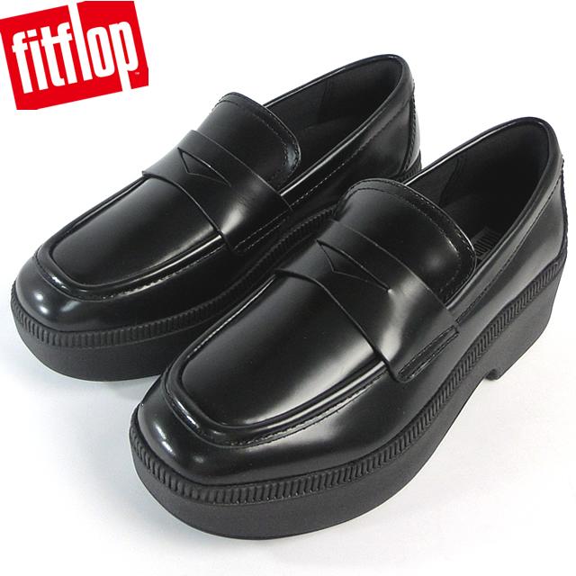fitflop フィットフロップ　厚底ローファー　本革　美脚効果 楽天市場】【国内正規品】fitflop フィットフロップ レディース