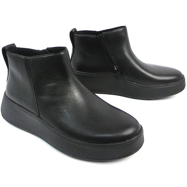 FitFlop（フィットフロップ） ショートブーツ アンクルブーツ レザー
