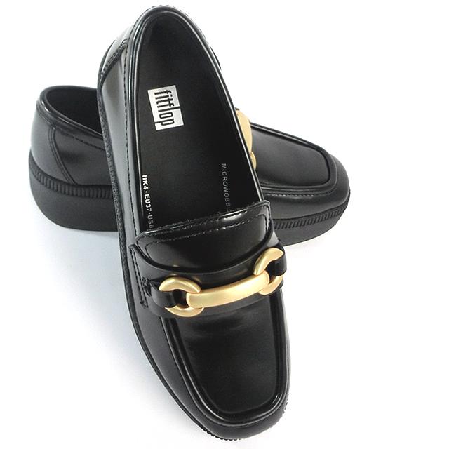 FitFlop（フィットフロップ） レディース ローファー 厚底 レザー 