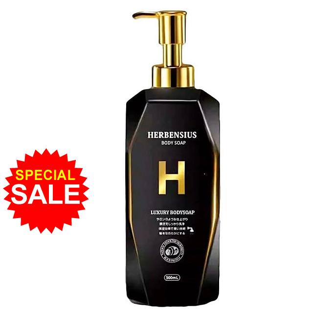 May.B（メイビ） HERBENSIUS ラグジュアリーボディソープ 500mL 黒