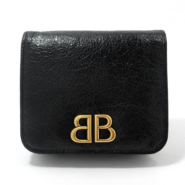 バレンシアガ BALENCIAGA 財布 二つ折り BBロゴ モナコ メタライズド フラップ &amp;カードホルダー 二つ折り財布 765459 2AAYQ BALENCIAGA（バレンシアガ） 【並行輸入品】 財布 二つ折り BBロゴ