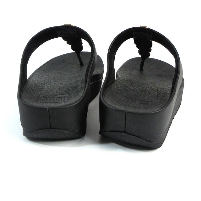 フィットフロップ  サンダル レディース FITFLOP  FINO MULTI-STONE  IU9-090 BLACK ブラックの画像