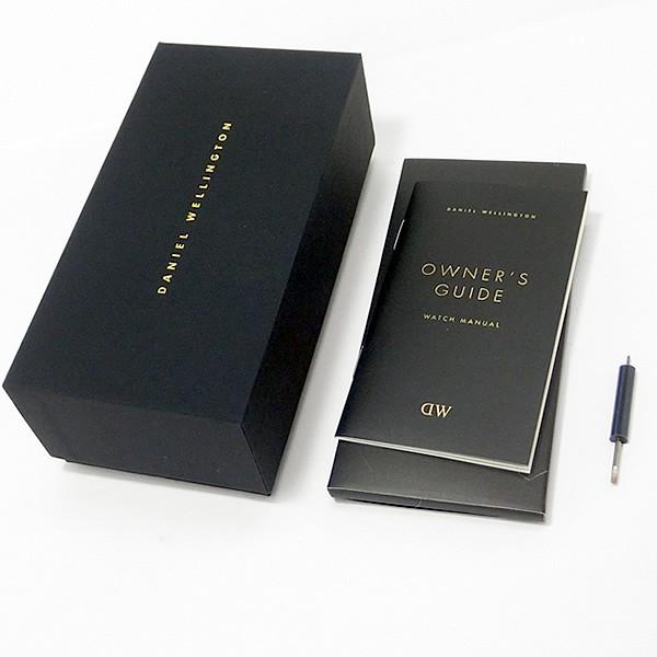 ダニエルウェリントン 自動巻 腕時計 40mm メンズ  Daniel Wellington Iconic Link Automatic Black DW00100753  正規品の画像
