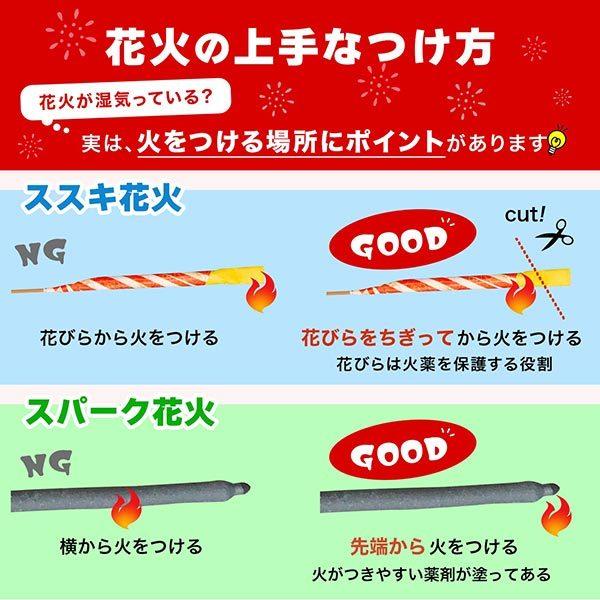 花火セット 送料無料 メガ盛りボリュームMAX バラエティセットM 花火 手持ち花火 噴出し花火 打ち上げ花火 線香花火 大量 大人数｜pre-mart｜07