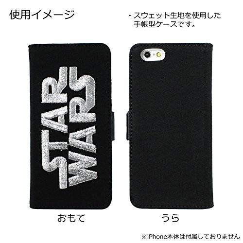 STAR WARS（スター・ウォーズ） 手帳型 iPhone 6s / 6 対応 3D刺繍