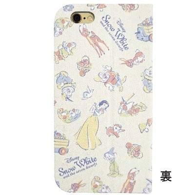 白雪姫 スマホケース 手帳型 ディズニー iPhone 6s / 6 対応 フリップ