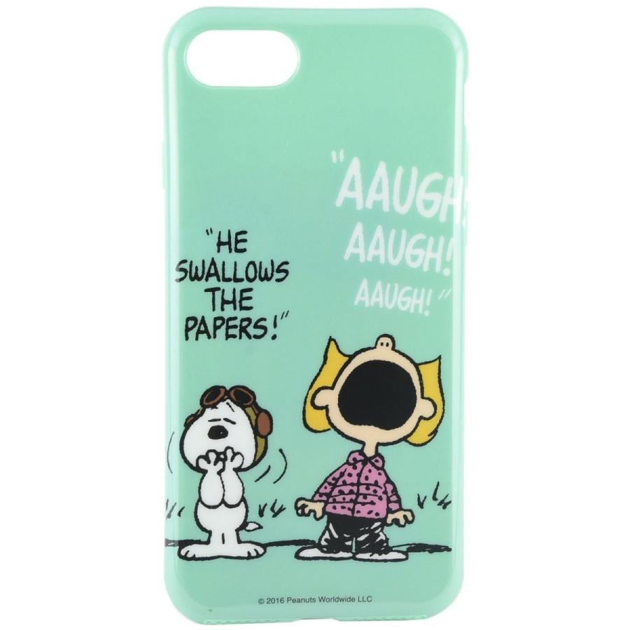 ピーナッツ Iphone Se 第2世代 8 7 対応 ソフトケース Sng 163e スヌーピー サリー ぷりきゅー 通販 Yahoo ショッピング
