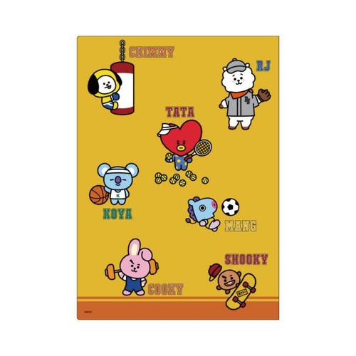 エンスカイ BT21 クリアファイル スポーツ(1) : ぷりきゅー - 通販 