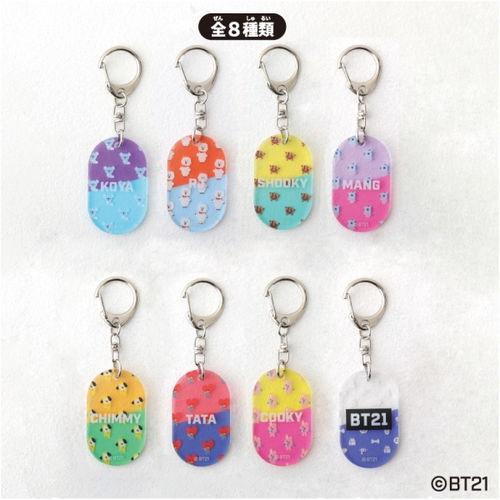 エンスカイ BT21アクリルタグキーホルダー : ぷりきゅー - 通販