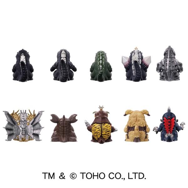 エンスカイ ゴジラ ソフビパペットマスコット3 / 全10種 ランダム どれ