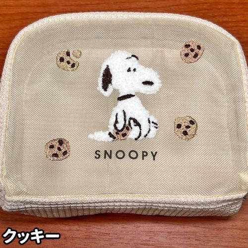 マリモクラフト ピーナッツ/スヌーピー メッシュボックスポーチ SPCQ