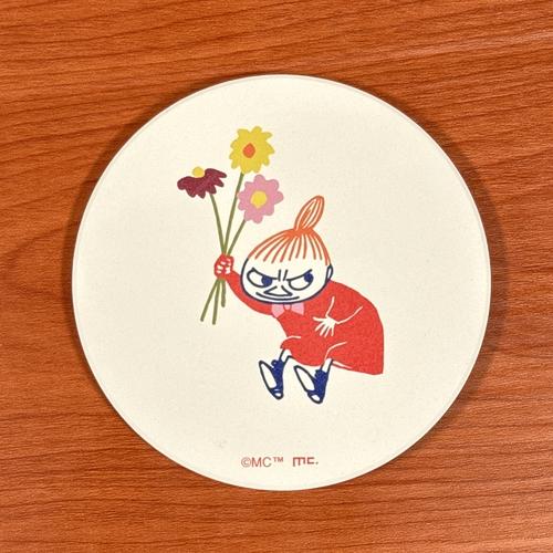 マリモクラフト ムーミン/MOOMIN 吸水コースター／リトルミイフェア