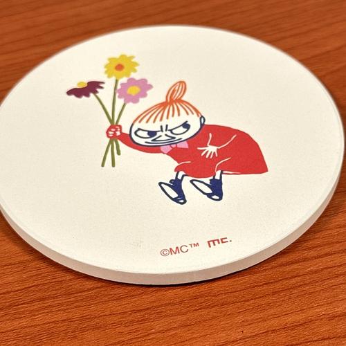 マリモクラフト ムーミン/MOOMIN 吸水コースター／リトルミイフェア