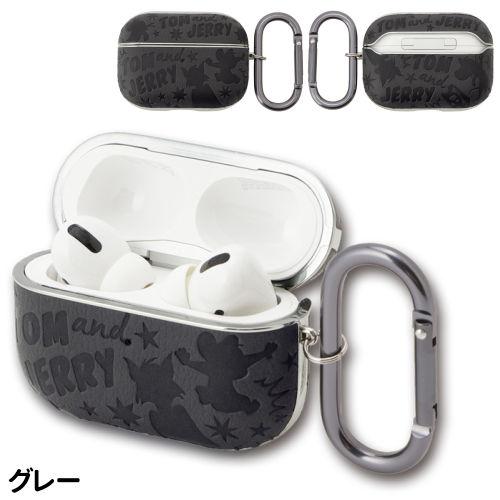 送料無料 トムとジェリー AirPods Proケース AP-T01-3 /グレー レッド