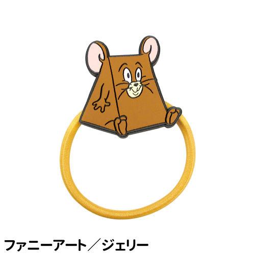 jerryさん専用ヘアゴムホワイト ブラック1つずつ T'S FACTORY 人気キャラクター ラバーヘアゴム ラバーマスコット SR