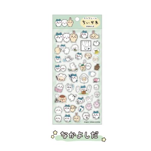 ちいかわ クリアシール /ちいかわ ハチワレ うさぎ モモンガ | エンスカイ | 08
