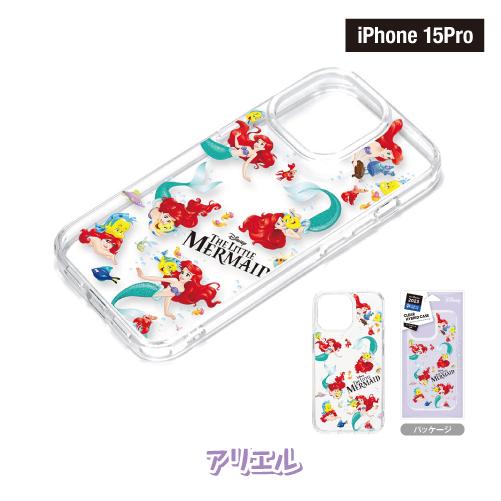 Disney iPhone15 iPhone15Pro用 クリアハイブリッドケース PG-D23A-BPT08-31 /蒸気船ウィリー ミッキー＆フレンズ アリス アリエル くまのプーさん｜pre-q｜14