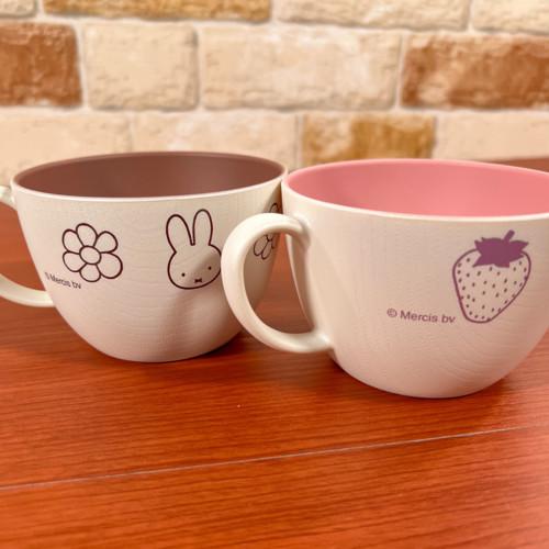マリモクラフト MIFFY/ミッフィー スープマグ／Strawberry&Chocolate