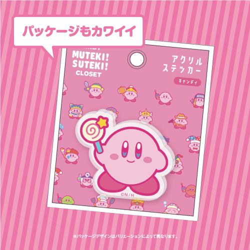 T'S FACTORY 星のカービィ アクリルステッカー HK-554166 /キャンディ