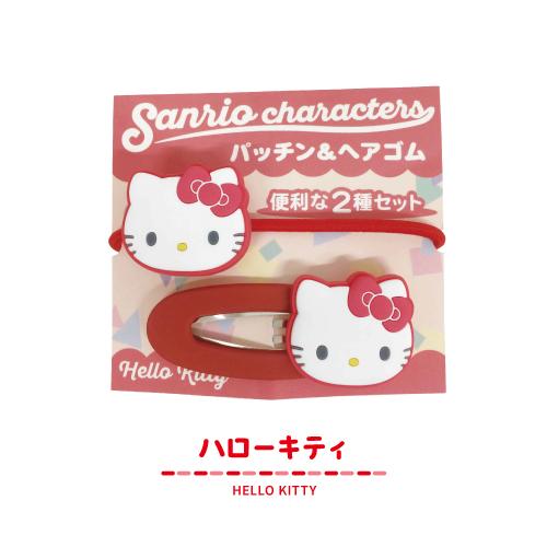 アイプランニング サンリオキャラクターズ パッチン＆ヘアゴムセット K
