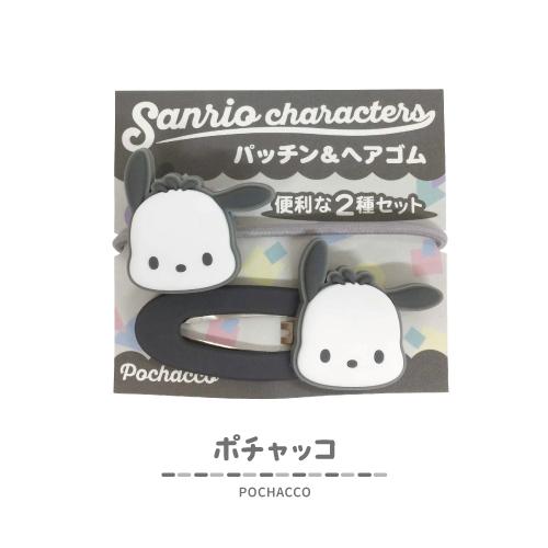 アイプランニング サンリオキャラクターズ パッチン＆ヘアゴムセット K