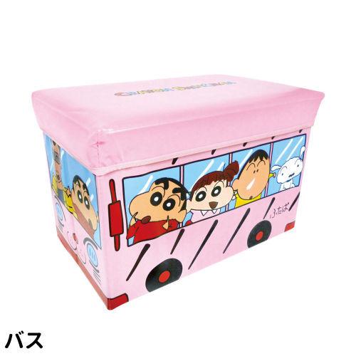 送料無料 クレヨンしんちゃんストレージボックス KS-554266 /バス