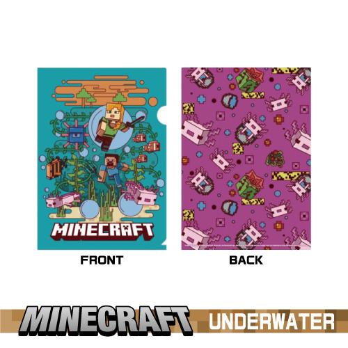 MINECRAFT マインクラフト A4クリアファイル : ぷりきゅー - 通販