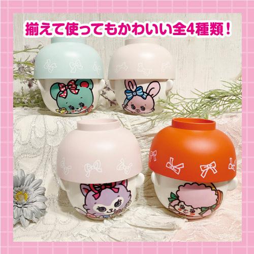 新品　スイマー　汁椀 茶碗 セット　キャミー　猫　ねこ　ネコ　キャット サンアート SWIMMER-スイマー- 汁椀茶碗セット ミニ SAN4583 /ハグリー
