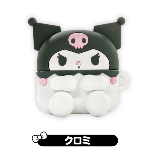 国内発送 Kuromi クロミ AirPods Pro 2 用 サンリオキャラクターズ AirPods Pro(第2世代)/AirPods Pro対応