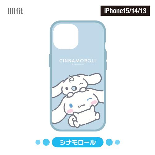 送料無料 サンリオキャラクターズ iPhone15/14/13対応 iPhone15Pro対応耐衝撃ケース IIIIfit IIIIfit Clear SANG-351-6 /クロミ シナモロール ハンギョドン | gourmandise | 03
