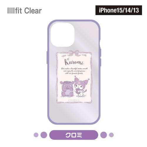 送料無料 サンリオキャラクターズ iPhone15/14/13対応 iPhone15Pro対応耐衝撃ケース IIIIfit IIIIfit Clear SANG-351-6 /クロミ シナモロール ハンギョドン | gourmandise | 08
