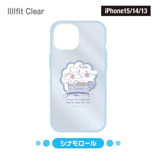送料無料 サンリオキャラクターズ iPhone15/14/13対応 iPhone15Pro対応耐衝撃ケース IIIIfit IIIIfit Clear SANG-351-6 /クロミ シナモロール ハンギョドン | gourmandise | 09