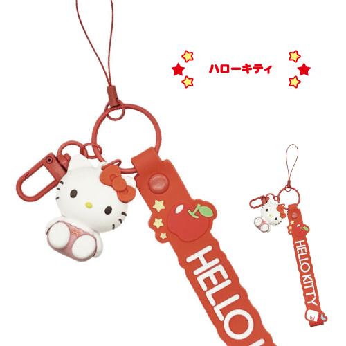 gourmandise サンリオキャラクターズ 3Dマスコット付きハンド