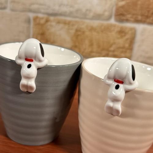 マリモクラフト ピーナッツ/スヌーピー フィギュア付き湯飲み SPTX-011