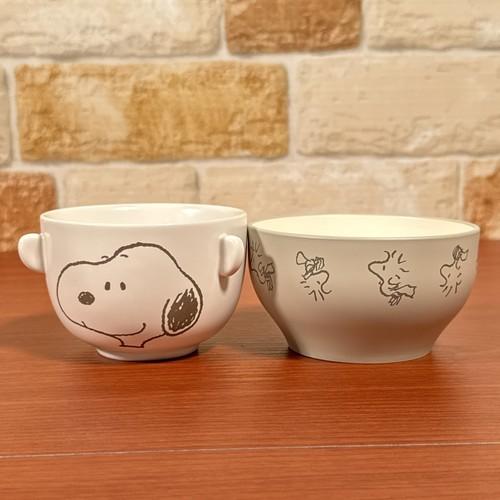 マリモクラフト 送料無料 ピーナッツ/スヌーピー 汁椀茶碗セット SPZ