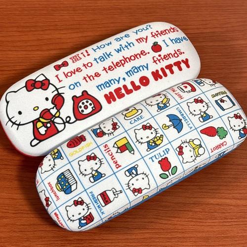 キティ×フェイラー☆メガネケース sanrio（サンリオ） ハローキティ フェイス形メガネケース : 公式