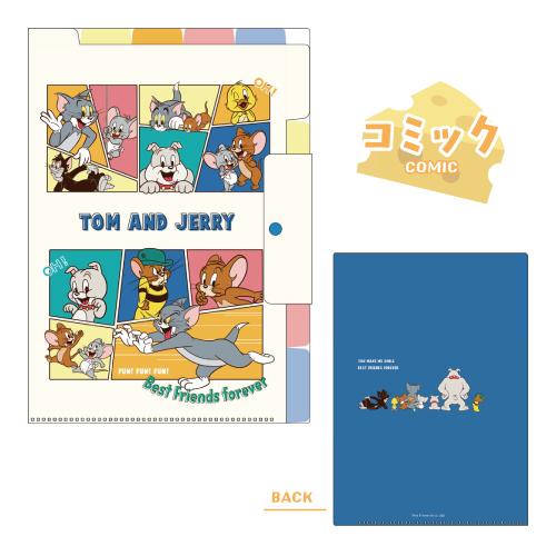 T'S FACTORY トムとジェリー 上からも横からも取り出せるファイル TJ