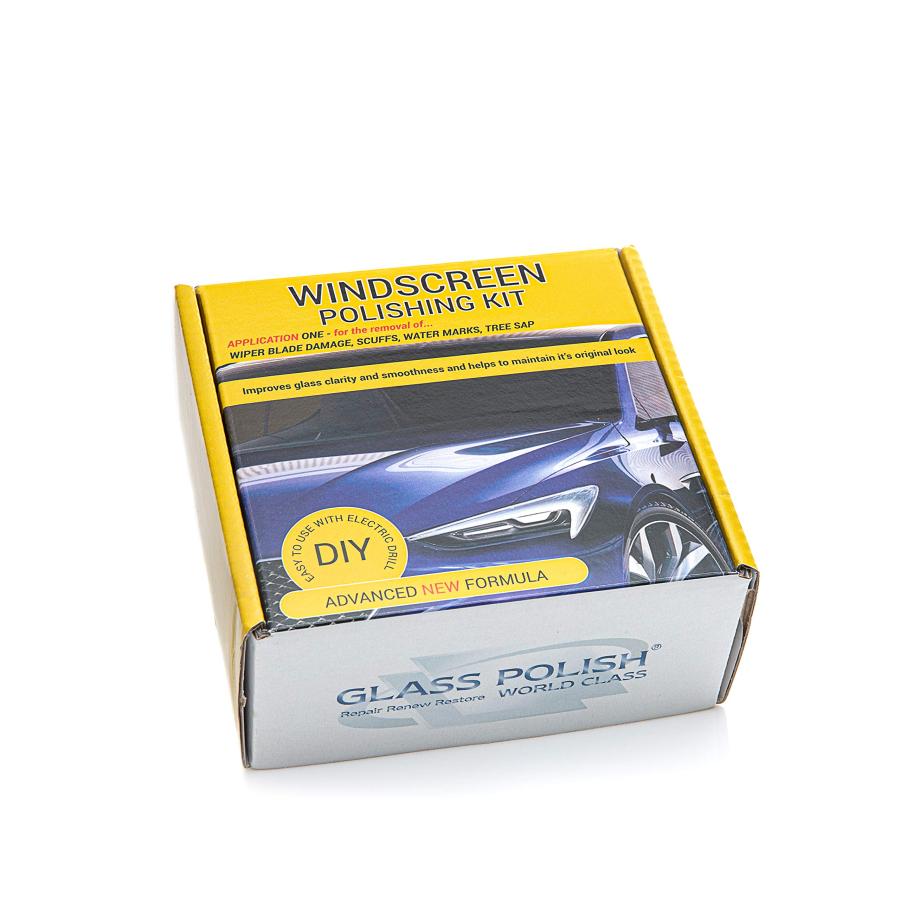 値下・値下げ Glass Polish 21005 DIY Windshield Polishing Kit for Electric Drills - Restore Clarity to Windshields and Auto Glass Surfaces
