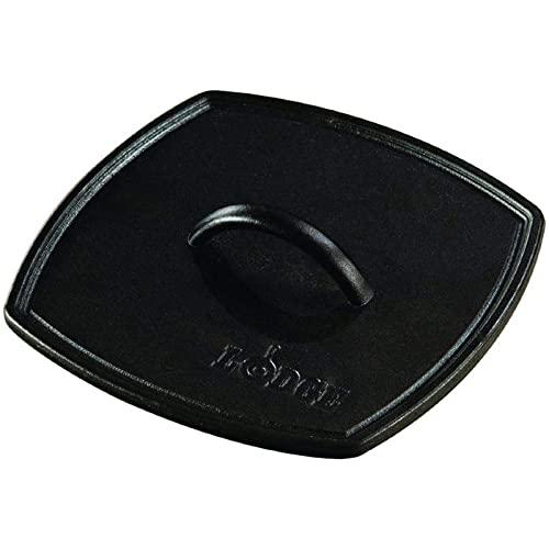 Lodge LPP3 Cast Iron Square Ribbed Panini Press, 8.25inch B0039UU9TU