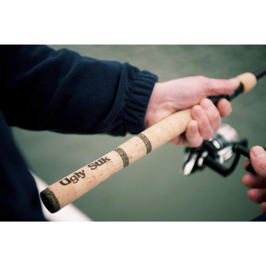 ショッピング大人気 Shakespeare Ugly Stik 7’ Elite Spinning Rod， Two Piece Spinning Rod， 6-14lb Line Rating， Medium Rod Power， Fast Action， 1/4-5/8 oz. Lure Rating