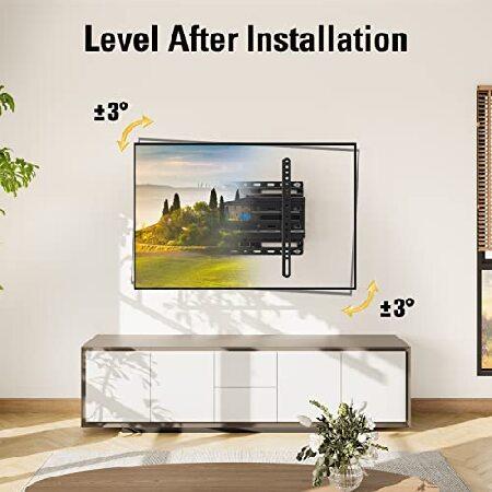 日本からも購入 Mounting Dream TV Wall Mount for 32-65 Inch TV， TV Mount with Swivel and Tilt， Full Motion TV Bracket with Articulating Dual Arms， Fits 16inch Studs，